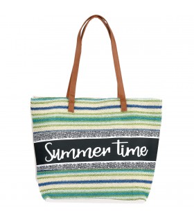 Duża torba plażowa torebka summer wzory pojemna | Krateczka.pl