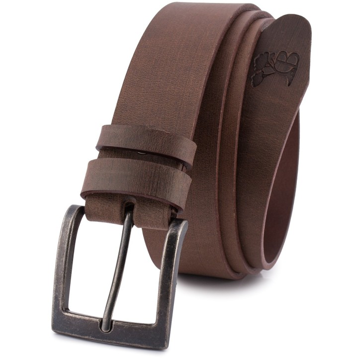 Beltimore skórzany pasek premium 4 cm męski brązowy| Sklep Krateczka