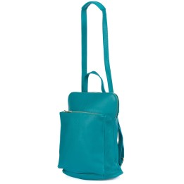 Morski plecak damski, elegancki plecak elegancki A4 S40| krateczka.pl
