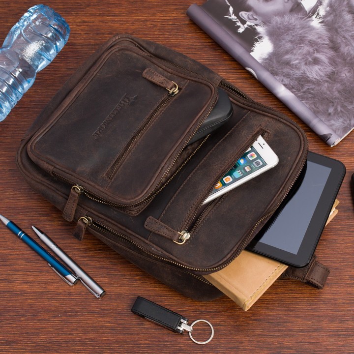 Plecak saszetka nerka przez ramię crossbody N25| Sklep Krateczka.pl