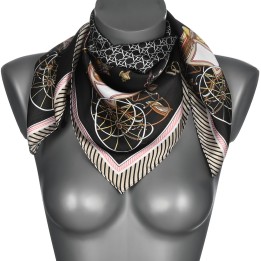 Chusta damska apaszka pod szyję lekka elegancka - Krateczka.pl