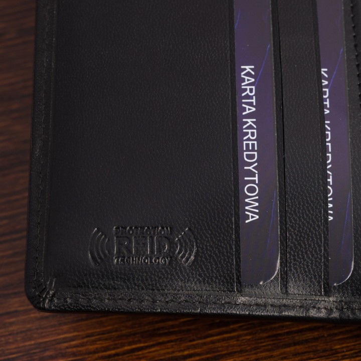 Portfel skórzany damski RFiD na karty skóra Beltimore A07|krateczka.pl