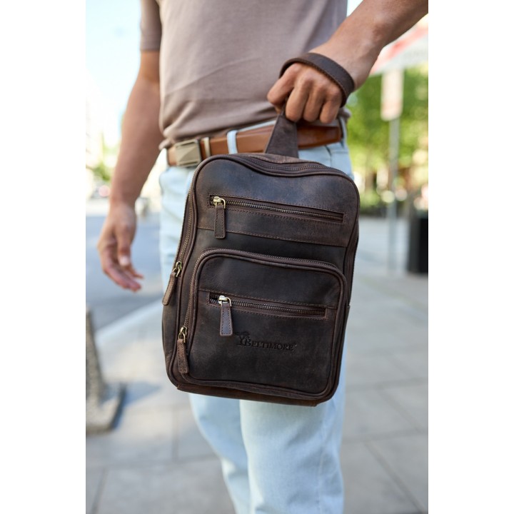 Plecak saszetka nerka przez ramię crossbody N25| Sklep Krateczka.pl