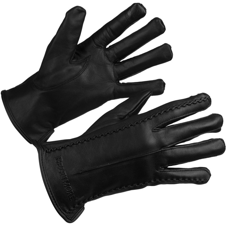 Rękawiczki skórzane damskie czarne polar touch finger BELTIMORE | Krateczka.pl