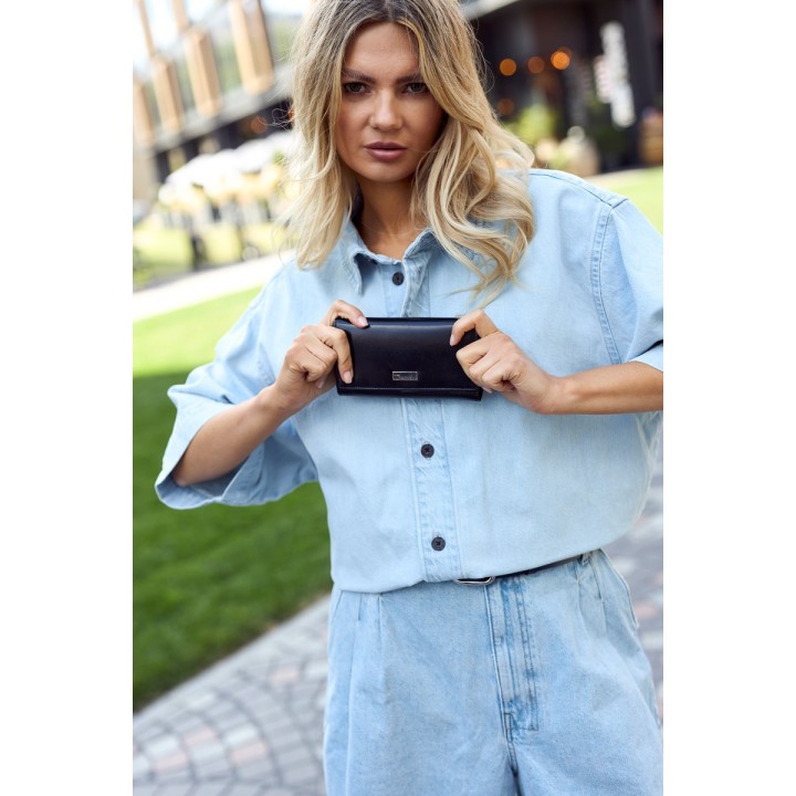 Portfel skórzany damski RFiD na karty skóra Beltimore A03|krateczka.pl