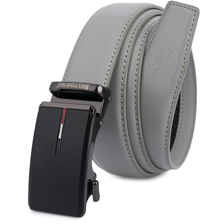 Pasek męski skórzany do spodni casual automat Beltimore A40| Krateczka.pl