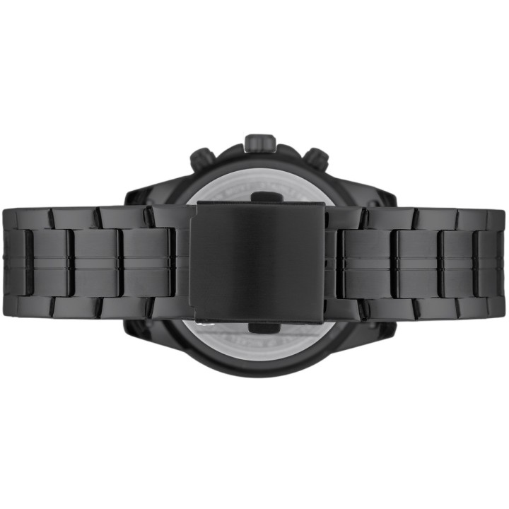 Zegarek męski bransoleta duży czarny datownik chronograf Beltimore BT04- krateczka.pl