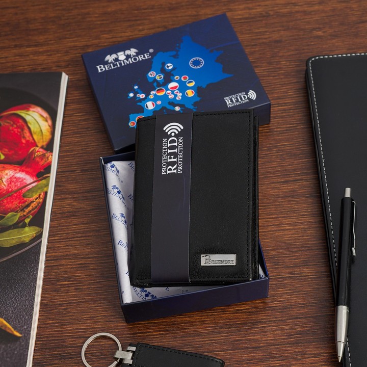 Męski portfel skórzany klasyczny RFiD duży Beltimore P13|krateczka.pl