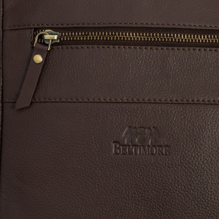 Męska torba skórzana na ramię listonoszka  Beltimore N17 | Krateczka.pl
