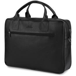 Torba męska na dokumenty A4 laptopa czarna Beltimore M06 | Krateczka.pl