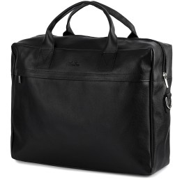 Torba męska na dokumenty A4 laptopa czarna Beltimore M04 | Krateczka.pl