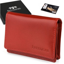 Etui na wizytówki skórzane portfel slim Beltimore - Sklep Krateczka