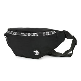 Czarna saszetka nerka wodoodporna wytrzymała C60 - krateczka.pl