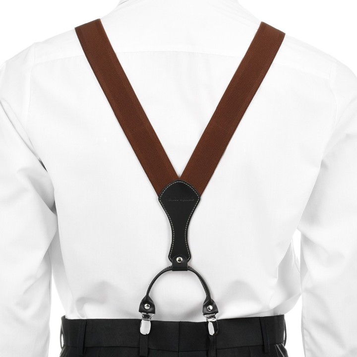 Szelki do spodni męskie eleganckie mocne pudełko SZ4 | krateczka.pl