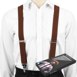 Szelki do spodni męskie eleganckie mocne pudełko SZ4 | krateczka.pl