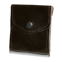Polski portfel brązowe etui na pieniądze retro uniseks | Krateczka.pl