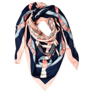 Chusta damska apaszka pod szyję lekka elegancka - Krateczka.pl
