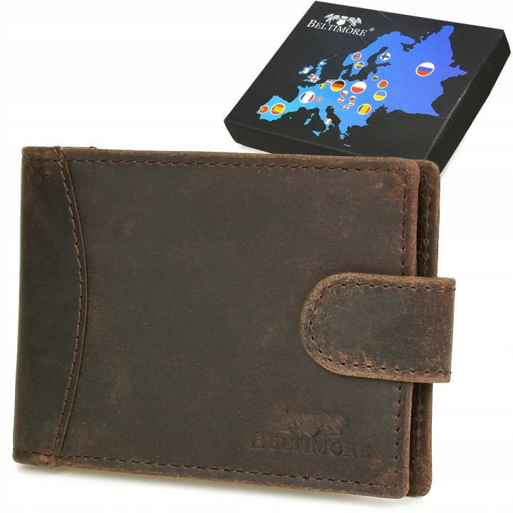 Etui skórzane na dokumenty karty wizytownik RFiD | SKLEP KRATECZKA