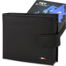 Męski portfel skórzany klasyczny RFiD Beltimore D43 | Sklep Krateczka