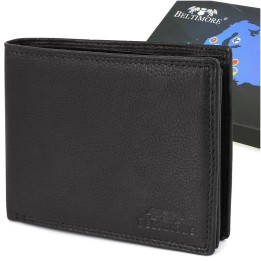 Męski portfel skórzany klasyczny RFiD Beltimore K41 | Krateczka.pl